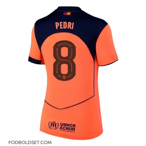 Barcelona Pedri Gonzalez #8 Tredjetrøje Dame 2025-26 Kortærmet